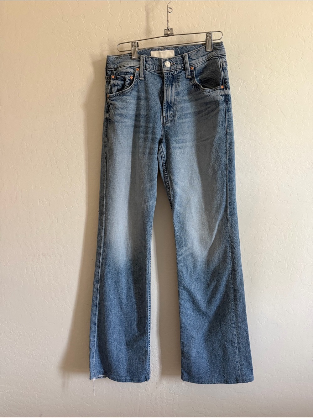 MOTHER Denim The Bookie Heel Jeans in 'Are We There Yet' Size 25